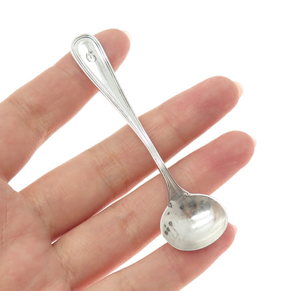 WATSON 925 Sterling Silver Antique 1908 Commonwealth Salt & Spices Spoon