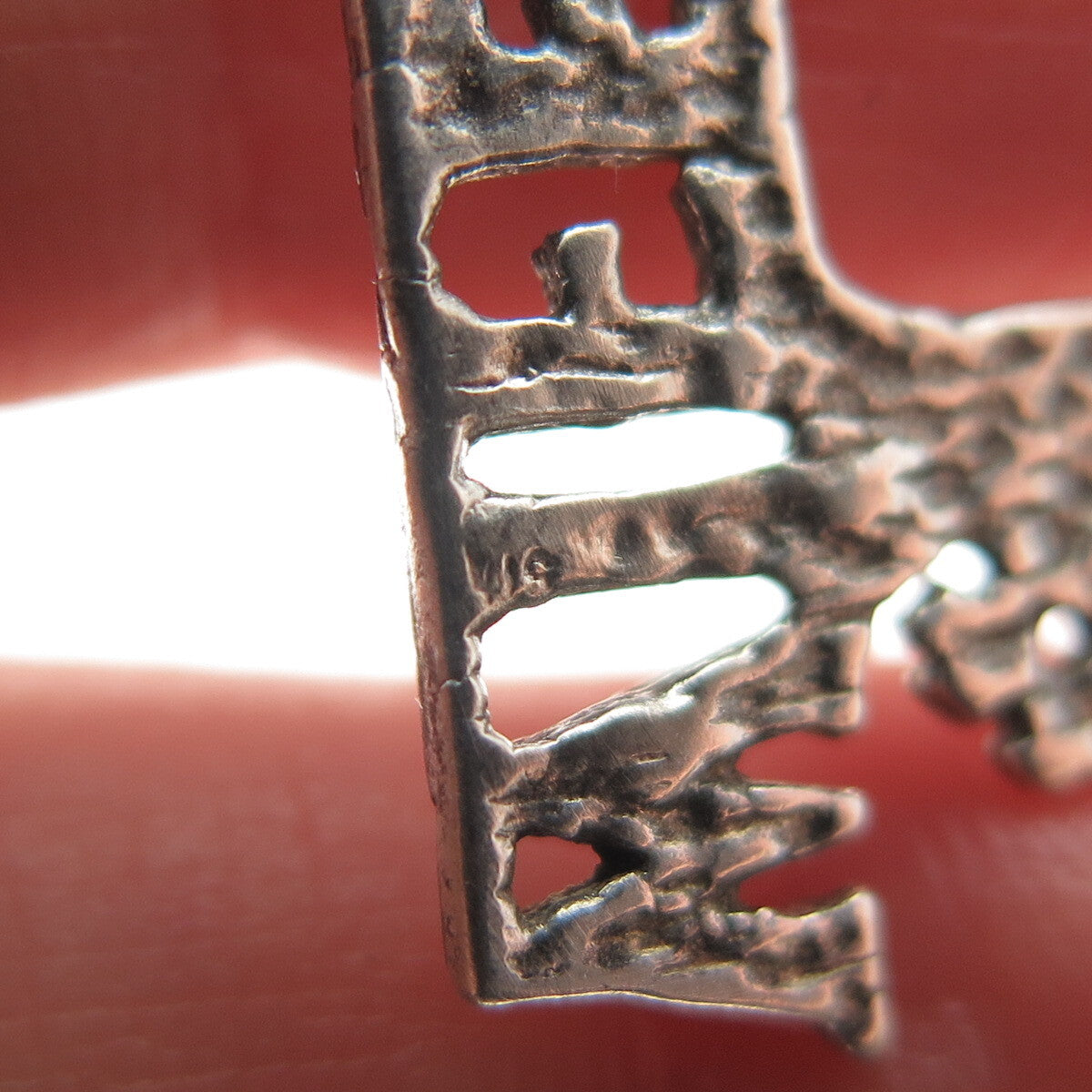 925 Sterling Silver Vintage "#1 Wife" Minimalist Charm Pendant