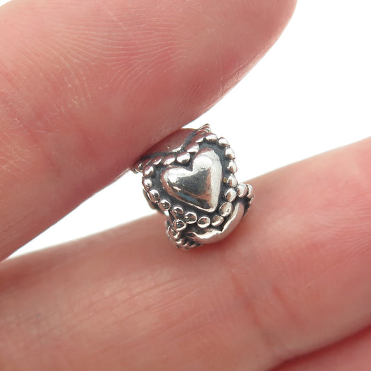 PANDORA 925 Sterling Silver Everlasting Love Bead Charm