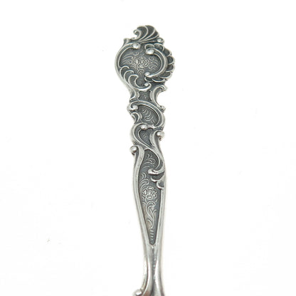 TH MARTHINSEN 925 Sterling Silver Antique Art Deco Norway Coffee Spoon #357