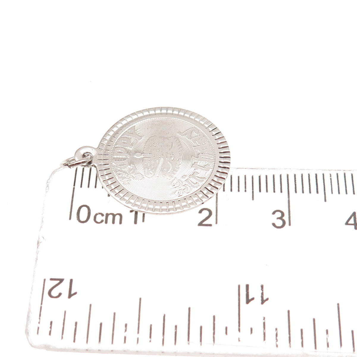 925 Sterling Silver Vintage Happy Birthday Cake Mini Charm Pendant