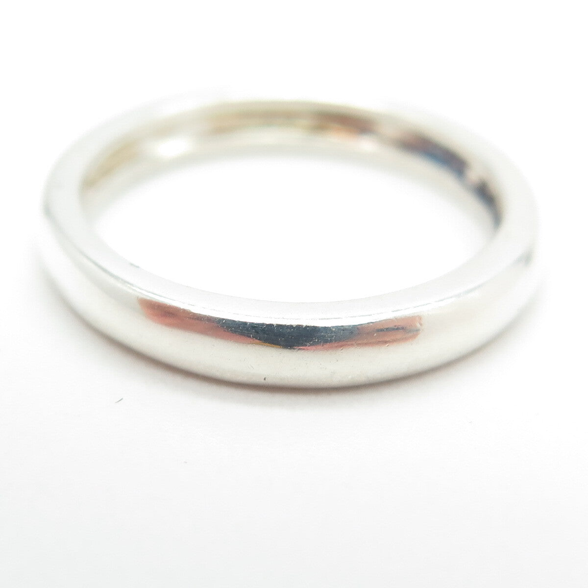 MICHELLE ALBALA 925 Sterling Silver Vintage Wedding Band Ring Size 7.25