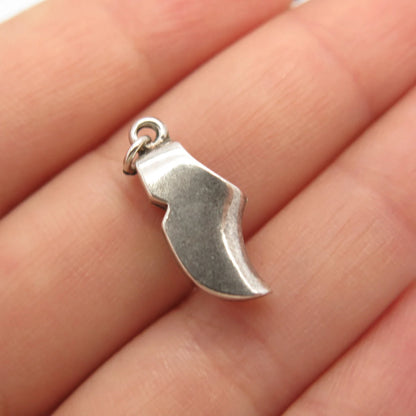 925 Sterling Silver Vintage Boot Shoe Charm Pendant