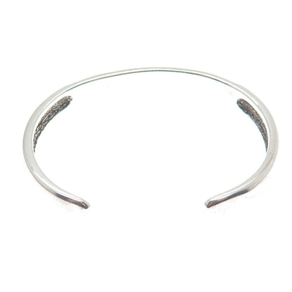 WALDECK JOHNSON 925 Sterling Vintage NASCAR No 20 Tony Stewart Cuff Bracelet 6"