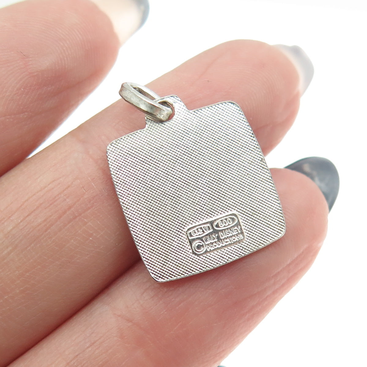 WALT DISNEY 800 Silver Vintage Minnie Mouse Charm Pendant