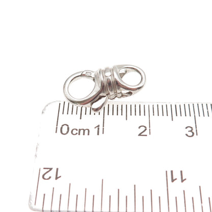 925 Sterling Silver Vintage Bracelet / Necklace Lobster Claw Lock Claps