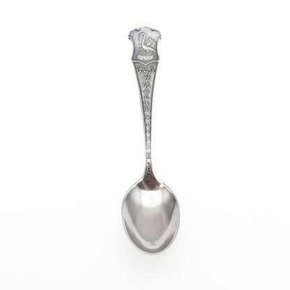 G.W. Shiebler & Co. 925 Sterling Antique Art Deco States Cities Coffee Spoon