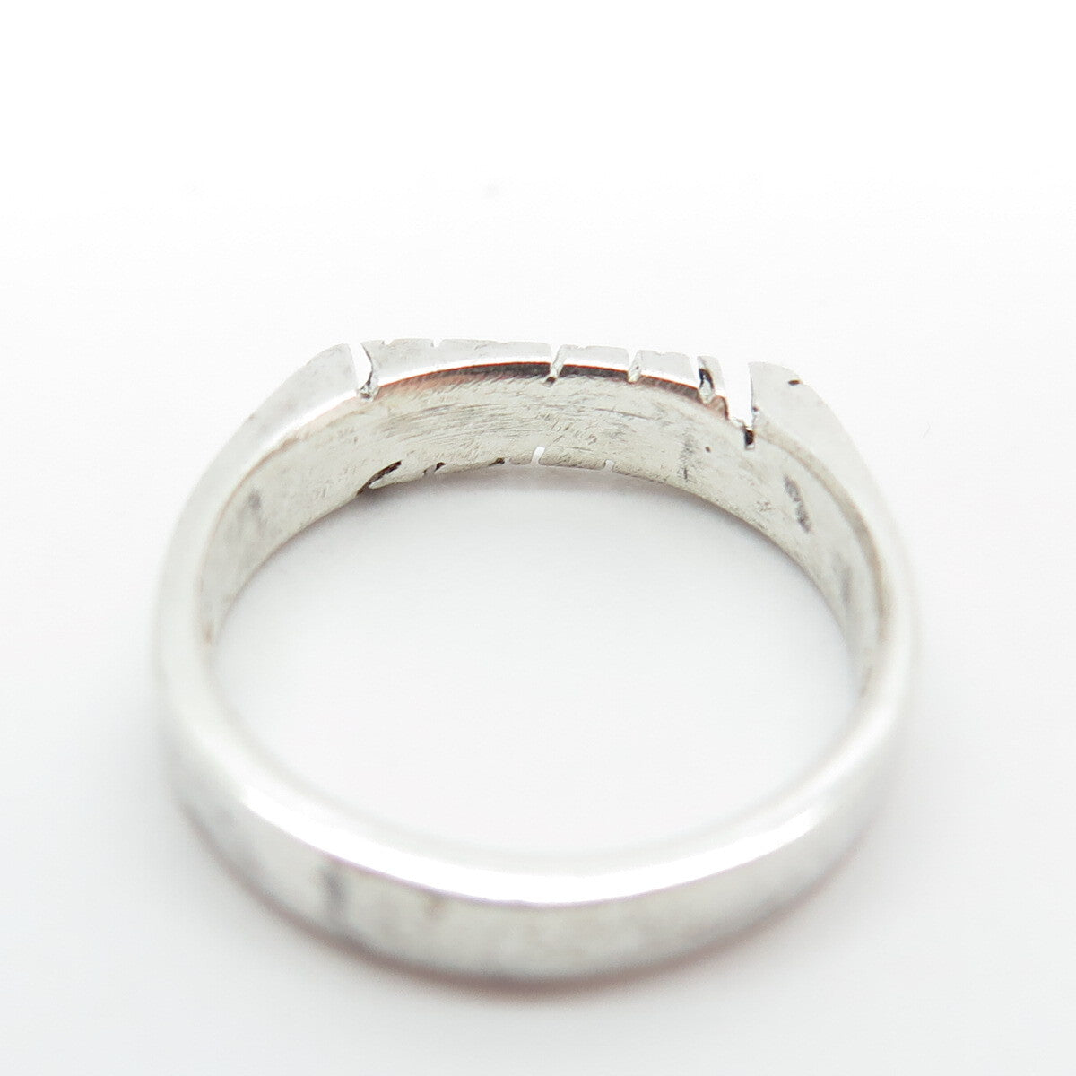 925 Sterling Silver Vintage Mexico "Lynnsey" Name Ring Size 4.5