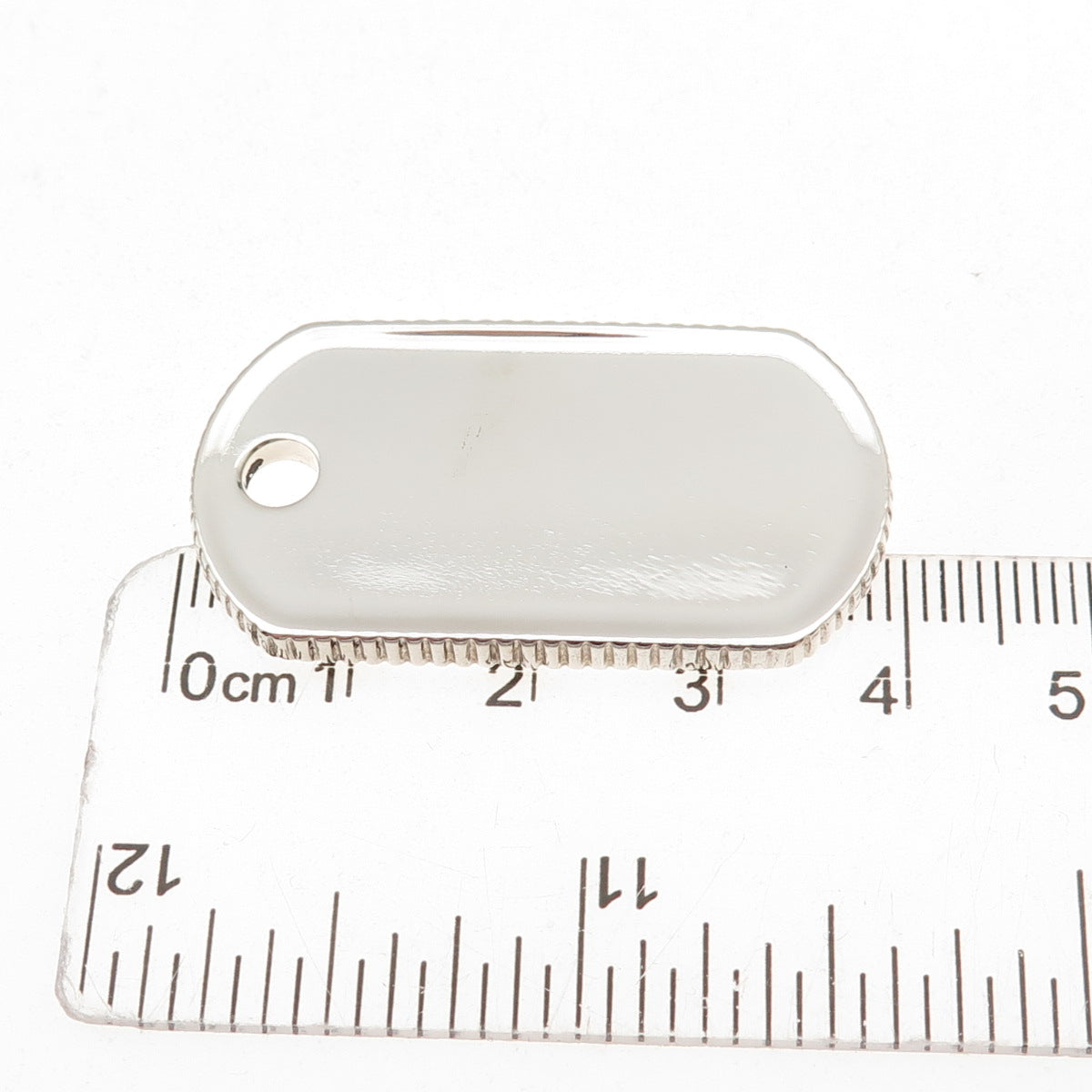 Tiffany & Co. 925 Sterling Silver Vintage 2003 Dog Tag Pendant