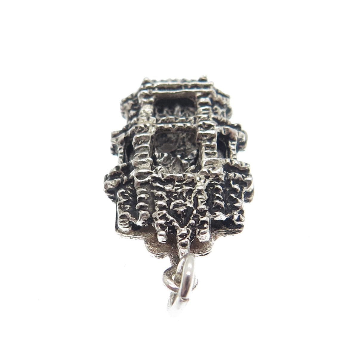 800 Silver Vintage Germany Munich Glockenspiel Pendant