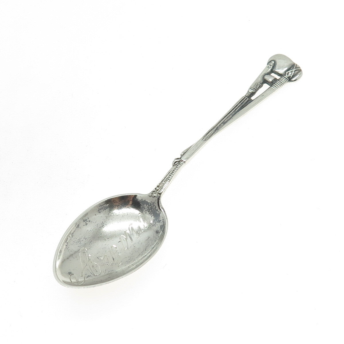 WATSON CO. 925 Sterling Silver Antique Art Deco Arizona Coffee Spoon