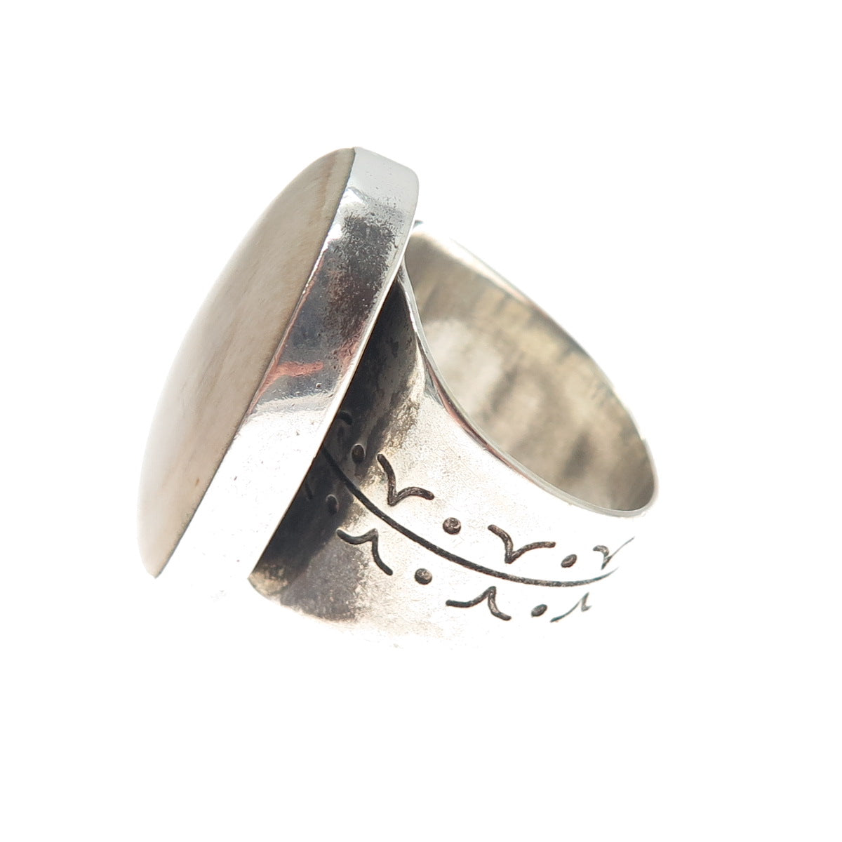 JAY KING DESERT ROSE 925 Sterling Silver Vintage Tribal Ring Size 6.25
