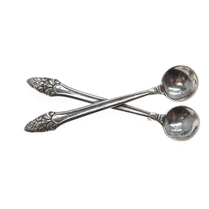 GORHAM 925 Sterling Silver Antique 1941 Sovereign-Old Crossed Spoon Pin Brooch