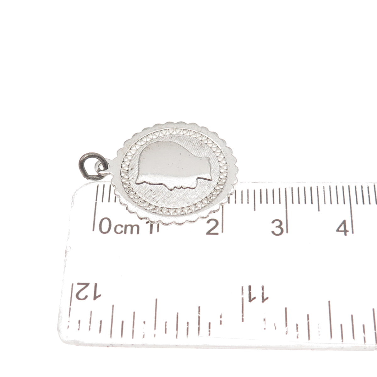 Griffith & Sons 925 Sterling Silver Vintage Boy Profile Mini Charm Pendant