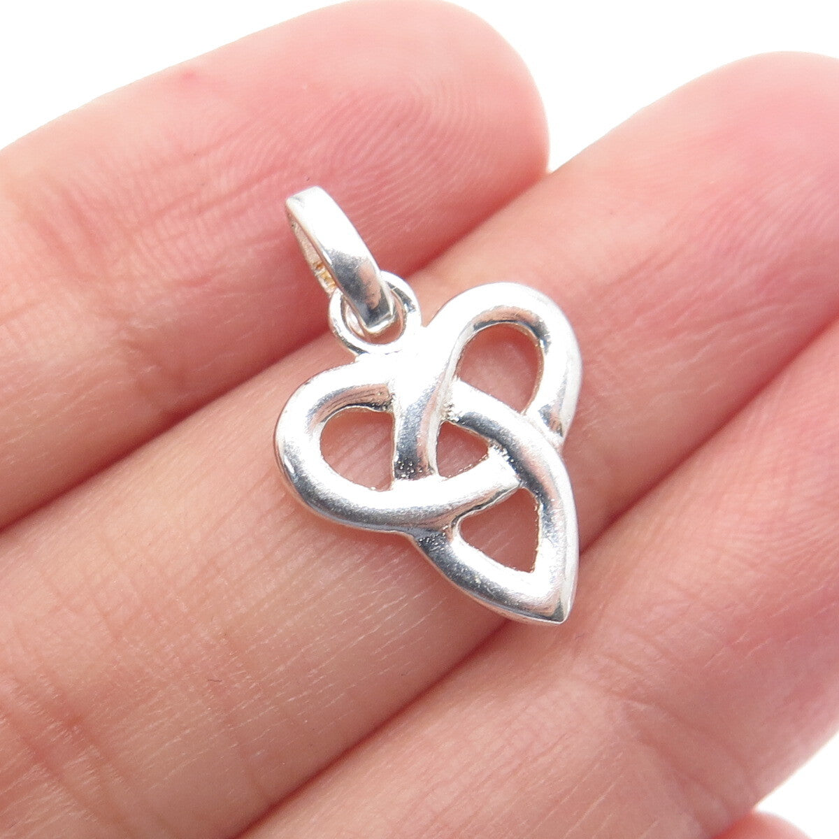 925 Sterling Silver Vintage Celtic Pendant