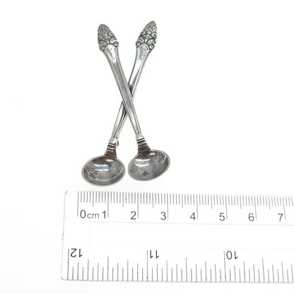 GORHAM 925 Sterling Silver Antique 1941 Sovereign-Old Crossed Spoon Pin Brooch