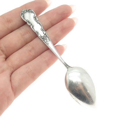 MECHANICS 925 Sterling Silver Antique The Moat - Fortress Monroe Coffee Spoon