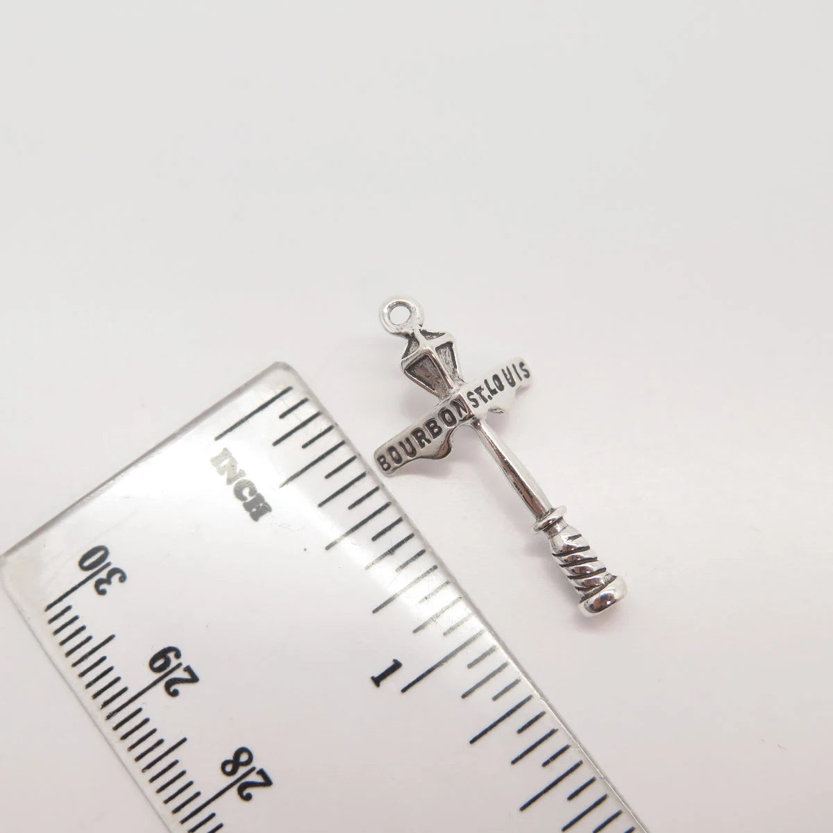 925 Sterling Silver Vintage Street Light Pendant
