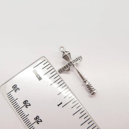 925 Sterling Silver Vintage Street Light Pendant