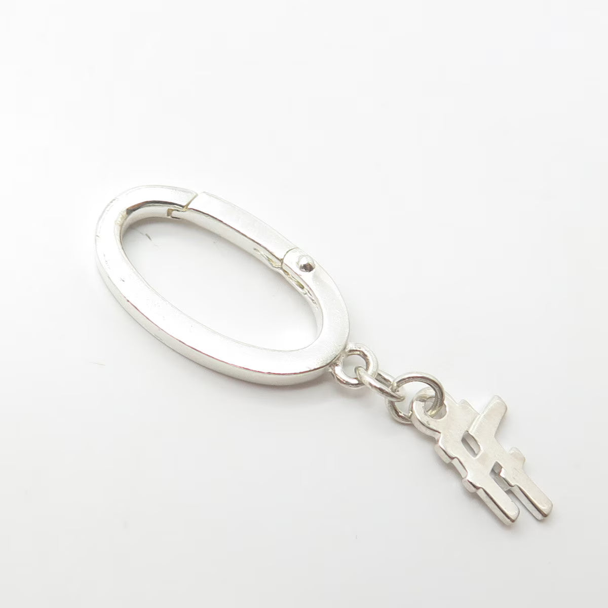 925 Sterling Silver Vintage Folli Follie Handmade Lobster Lock Charm Pendant