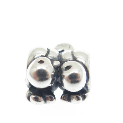 PANDORA 925 Sterling Silver Vintage Love Birds Bead Charm