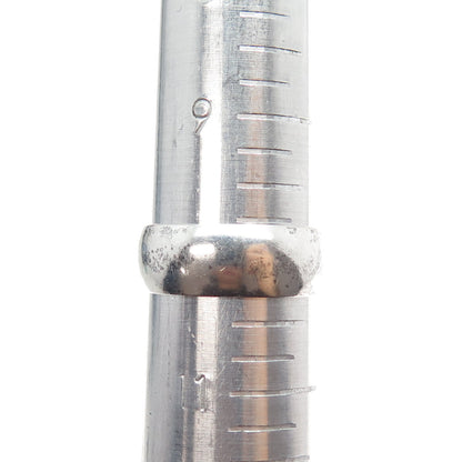 925 Sterling Silver Vintage Wedding Wide Band Ring Size 10.25