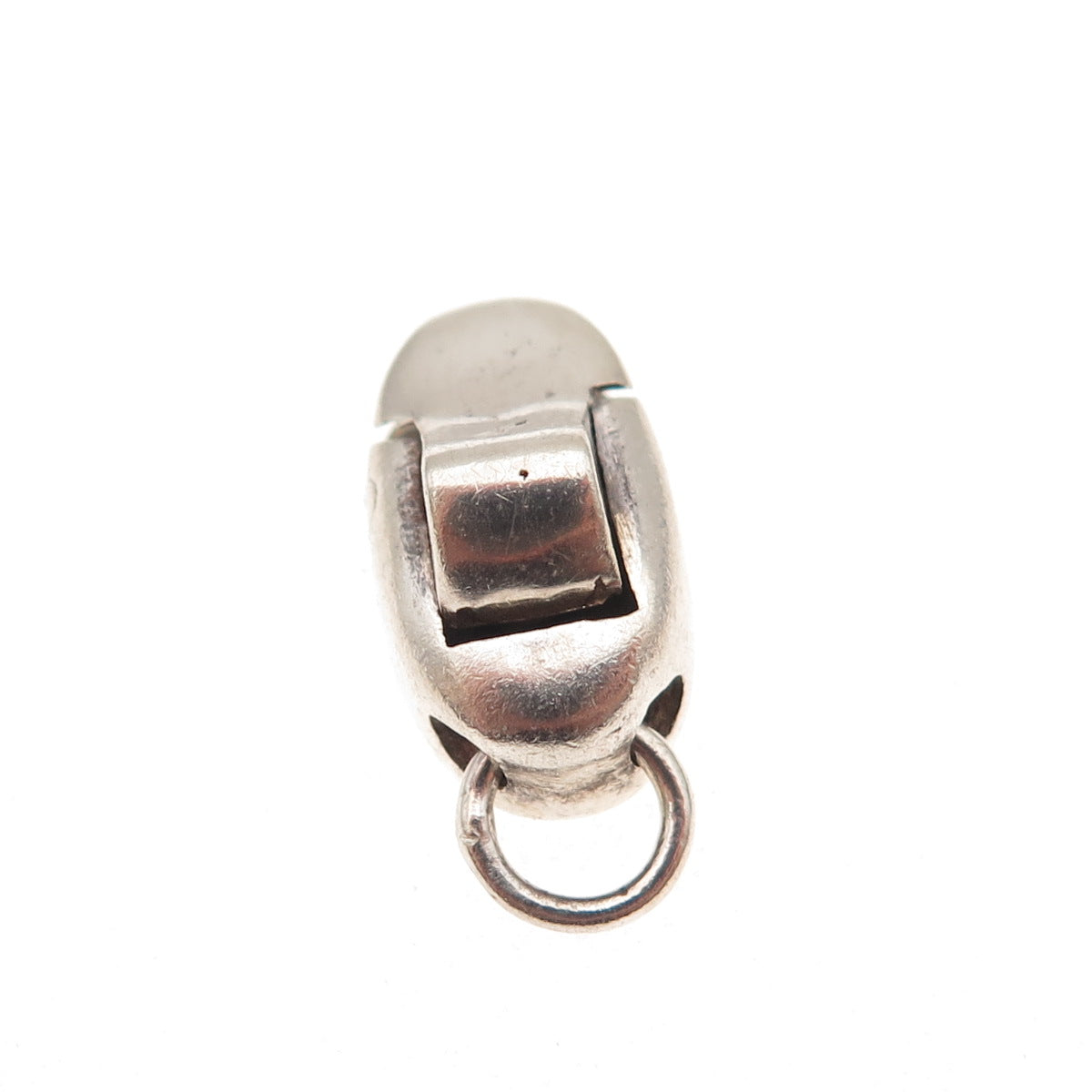 925 Sterling Silver Vintage Bracelet / Necklace Box Lock Clasp