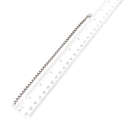 Tiffany & Co. 925 Sterling Silver Vintage Venetian Link Bracelet 7.75"