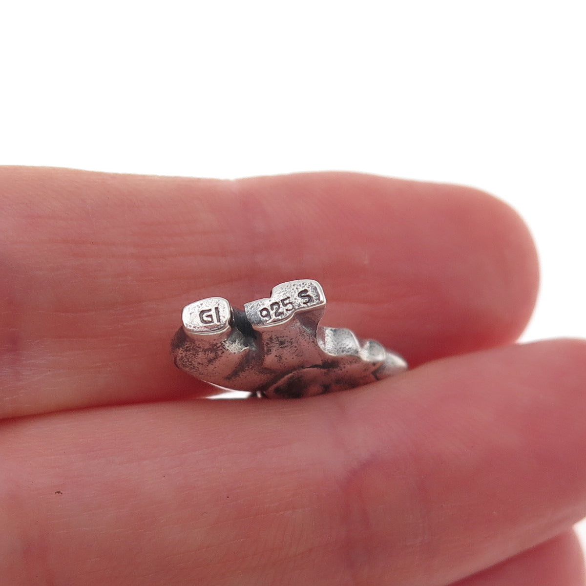 Georg Jensen 925S Sterling Silver Vintage Denmark Elephant Charm Pendant