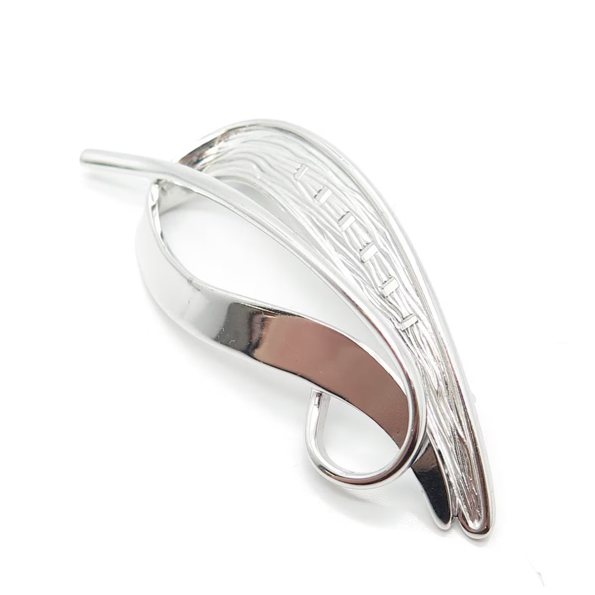 925 Sterling Silver Vintage Vargas Leaf Pin Brooch