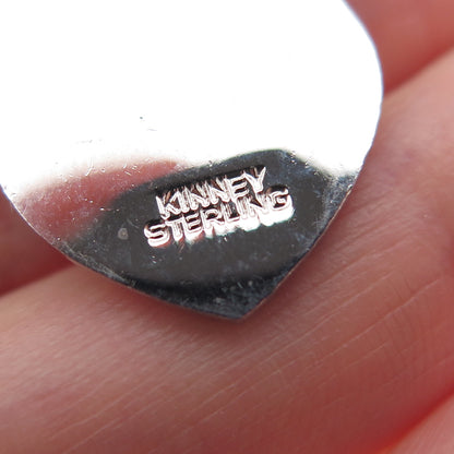 KENNEY 925 Sterling Silver Antique 1908 Enamel Lakewood College Charm Pendant