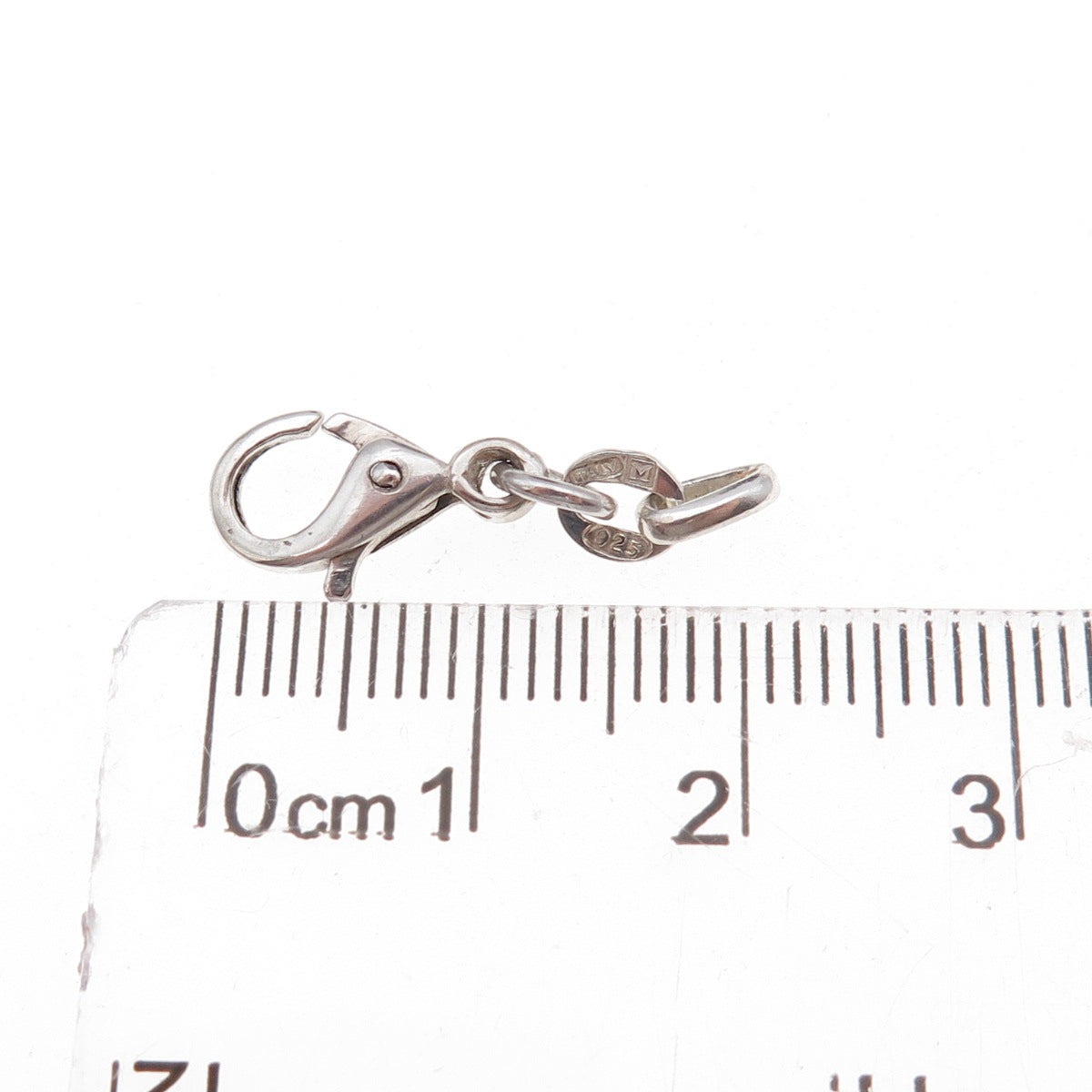 Milor 925 Sterling Silver Vintage Italy Bracelet / Necklace Lobster Lock Clasp