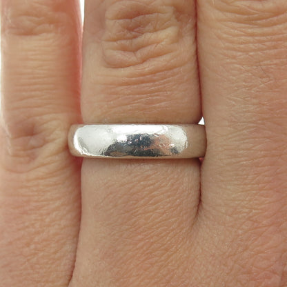 LOIS HILL 925 Sterling Silver Vintage Wedding Band Ring Size 6