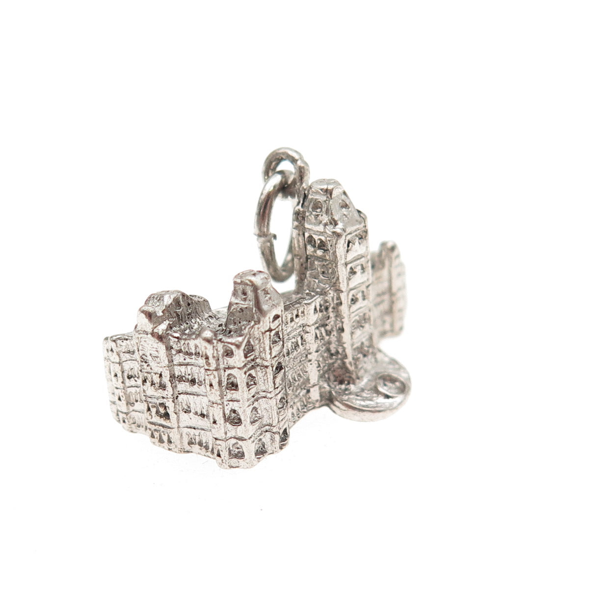 925 Sterling Vintage Parliament of the Province of Canada Mini Charm Pendant