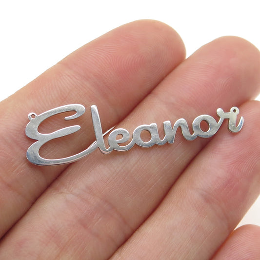 925 Sterling Silver "Eleanor" Personalized Centerpiece Pendant