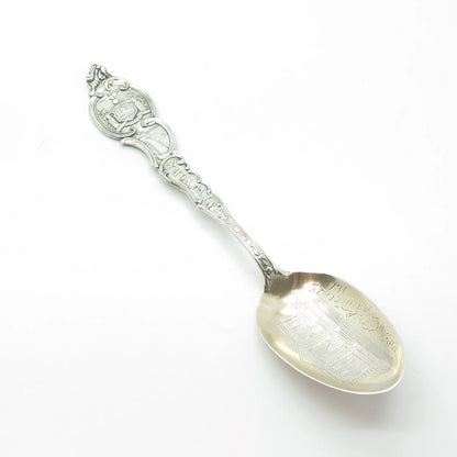 925 Sterling Silver Antique Art Deco George L. Vose NY States & Cities Spoon