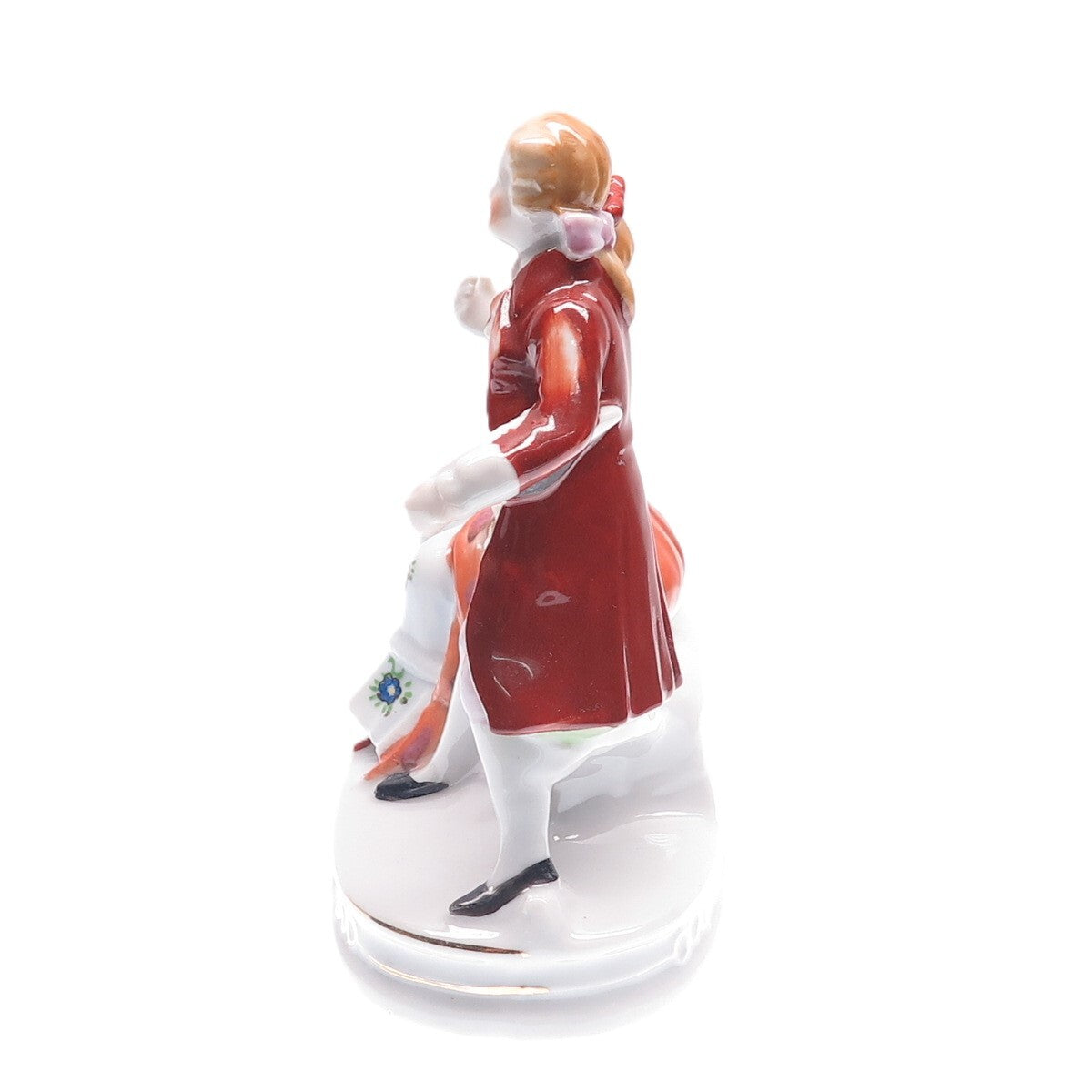 Antique 1945-1952 Made in Occupied Japan Couple Hand-Painted Porcelain Figurine