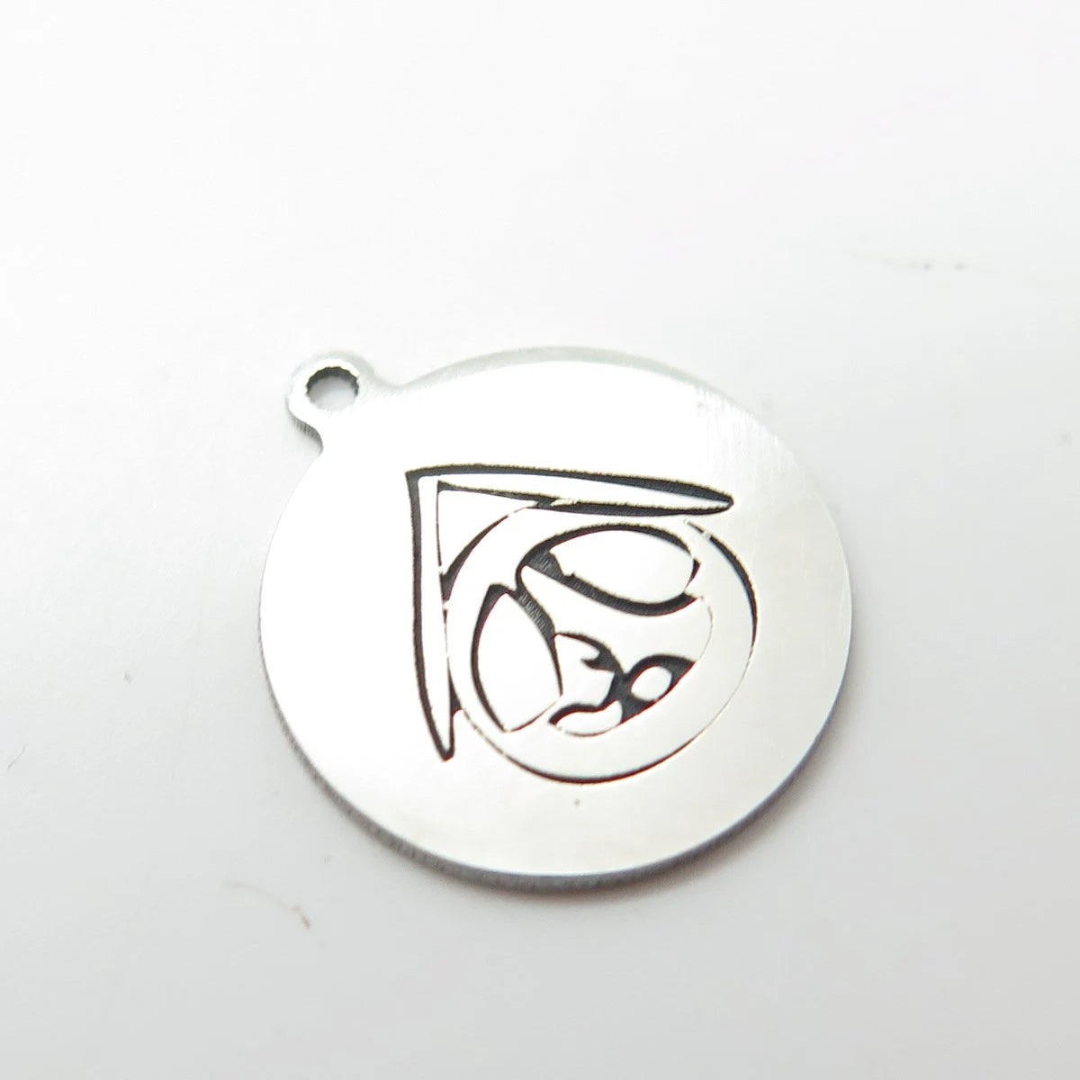 925 Sterling Silver USA Two In Town Panda Charm Pendant