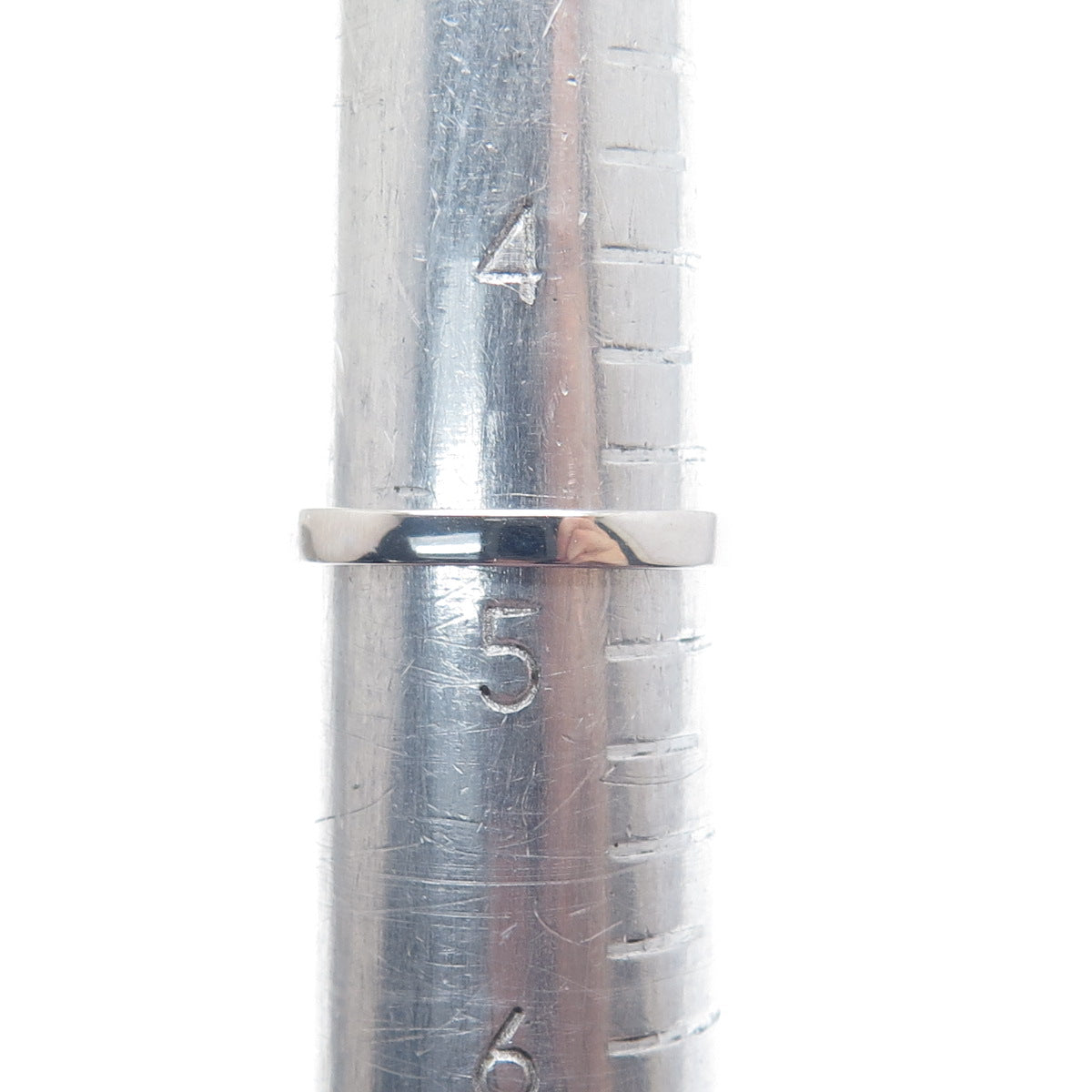 925 Sterling Silver Real Round-Cut Blue Topaz Ring Size 4.75