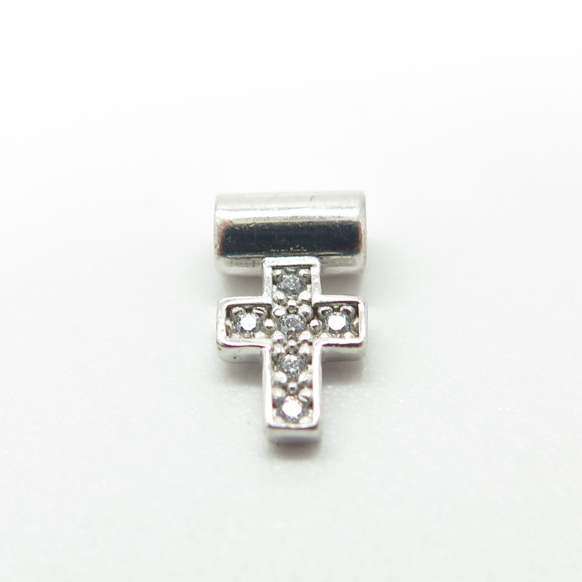 NOMINATION Italy 925 Sterling Silver C Z Cross SeiMia Pendant