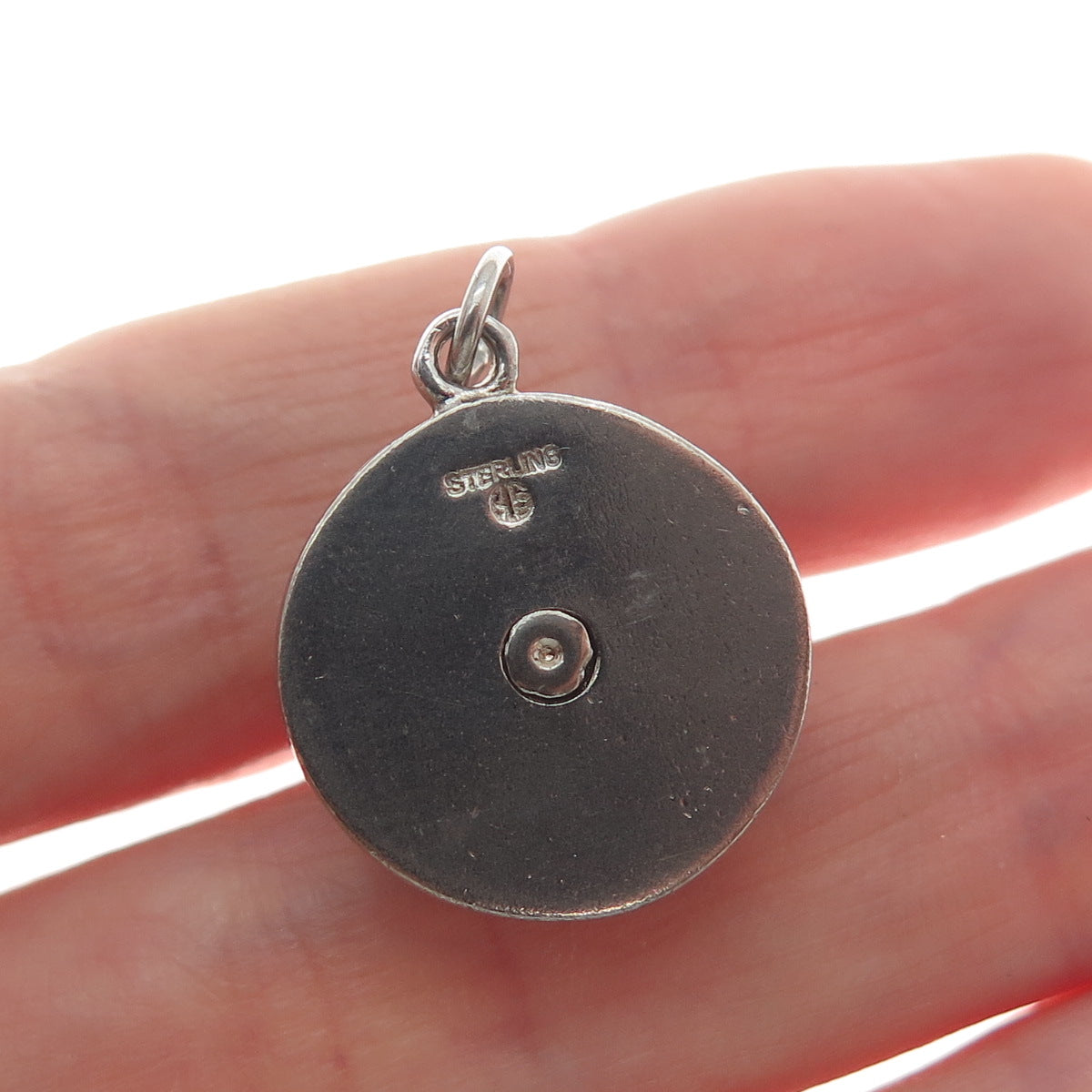 ART'S ELEGANCE 925 Sterling Silver Vintage Cable Car Minimalist 3D Charm Pendant