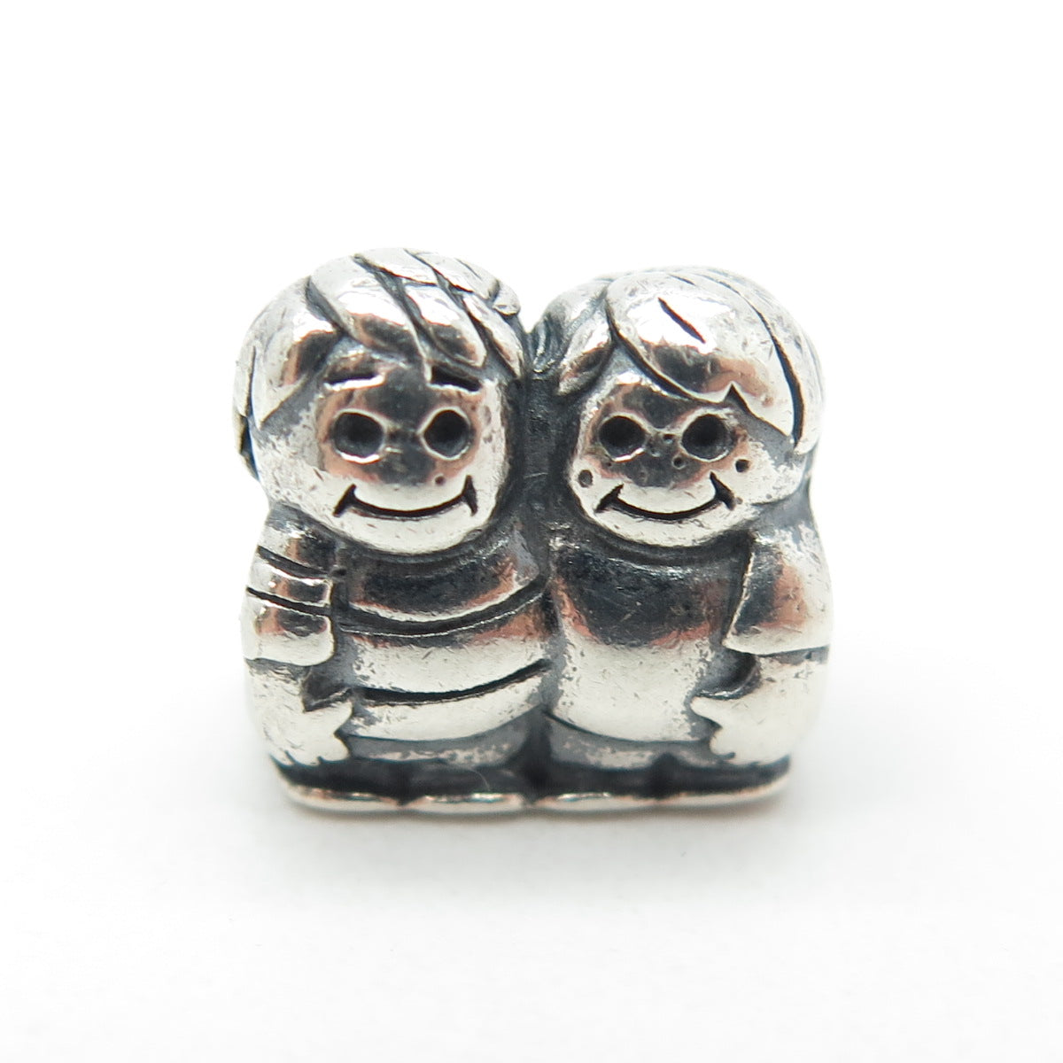 CHAMILIA 925 Sterling Silver Brothers Bead Charm