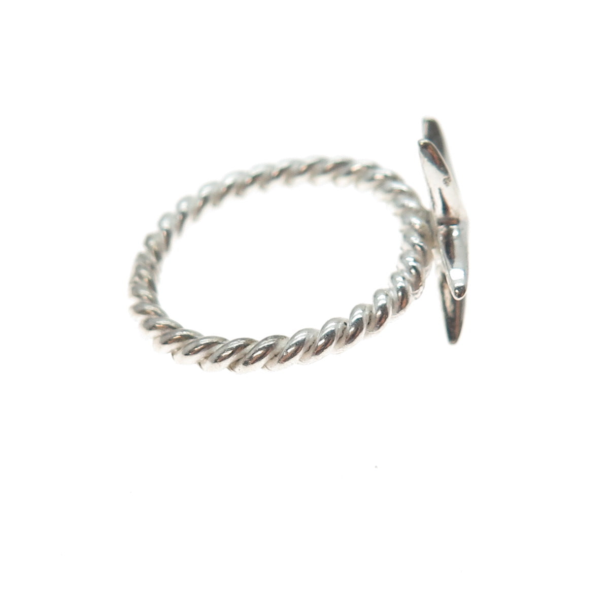 925 Sterling Silver Vintage Starfish Ring Size 5.5
