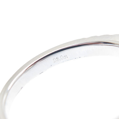925 Sterling Silver Canary Pear-Cut & White Round-Cut Shaped C Z Ring Size 6.25