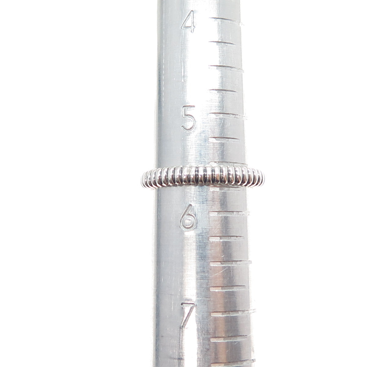 14K Gold 925 Sterling Silver Vintage Real Princess-Cut Blue Topaz Ring Size 5.75