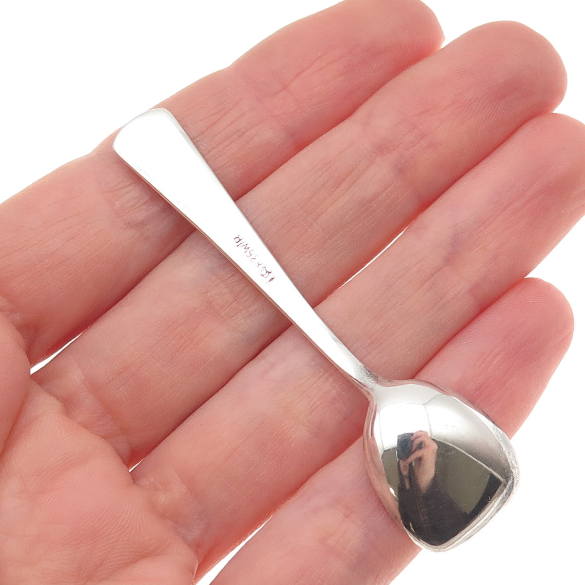 Wilhelm Theodor Binder 835 Silver Vintage Germany Salt & Spices Spoon