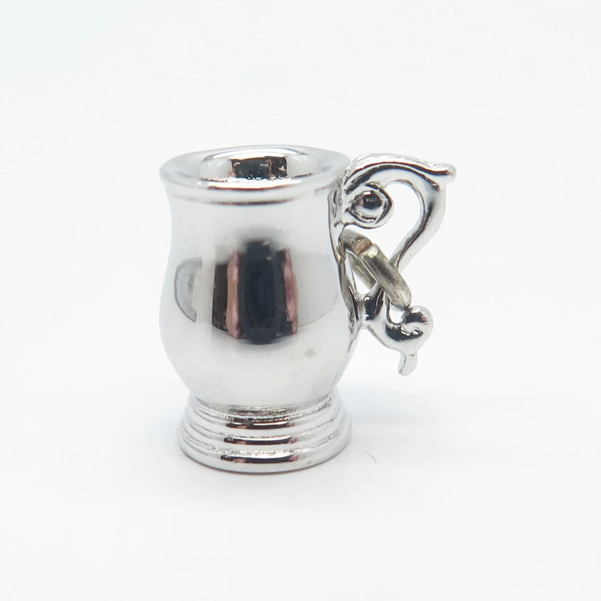 925 Sterling Silver Vintage Creamer/Milk Pitcher Handmade Charm Pendant
