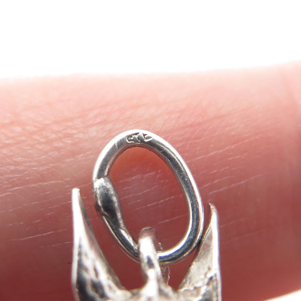 925 Sterling Silver Vintage Donkey Minimalist 3D Charm Pendant