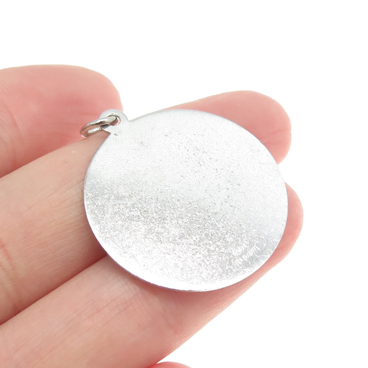 925 Sterling Silver Vintage "Happy Anniversary 25" Pendant