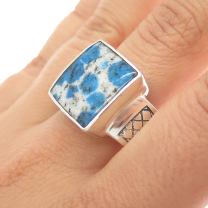 PHLD PlayHardLookDope 925 Sterling Silver Real K2 Jasper Ring Size 12.5